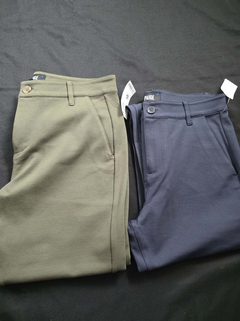 PAIGE Transcend Knit Pants Size 32 Lot of 2